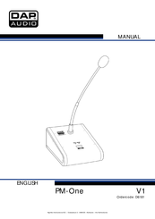 DAPAudio PM-One Manual