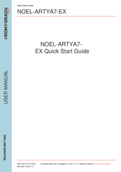 FRONTGRADE NOEL-ARTYA7-EX Quick Start Manual