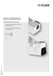 clage Zip HydroTap G4 BCS Operating And Installation Instructions