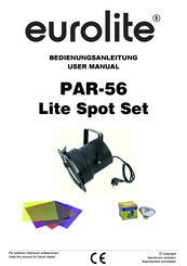 EuroLite PAR-56 Floorspot User Manual