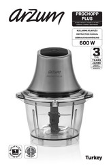 Azrum PROCHOPP PLUS AR 1055-O Instruction Manual