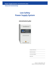 RP GROUP microControl plus Setup And Commissioning Manual
