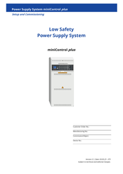 RP GROUP miniControl plus Setup And Commissioning Manual