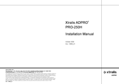 Xtralis ADPRO PRO-250H Installation Manual