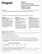 LEGRAND LNA-EVC1-48-SV1 Series Installation Instructions Manual