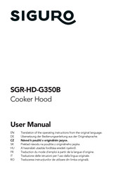 SIGURO SGR-HD-G350B Original User Manual