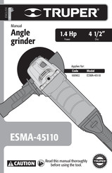 Truper ESMA-45110 Manual