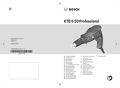 Bosch Professional GTB 6-50 Original Instructions Manual