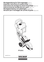 Dolmar PT-2010 Assembly Instructions Manual