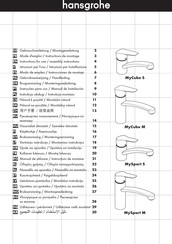 Hans Grohe MyCube M Instructions For Use/Assembly Instructions