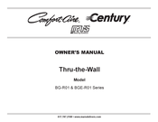 Mars Comfort-Aire Century BG-R01 Series Owner's Manual
