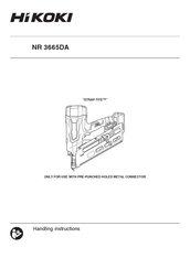 HIKOKI NR 3665DA Handling Instructions Manual