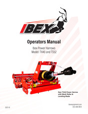 IBEX TX40 Operator's Manual