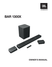 Harman JBL BAR 1300X Owner's Manual