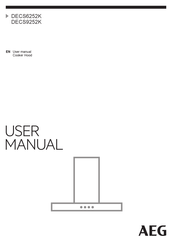 AEG DECS9252K User Manual