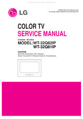 LG WT-32Q82IP Service Manual