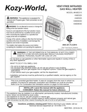 Dyna-Glo KWD215 Manual