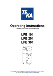 Teka 9731015 Operating Instructions Manual