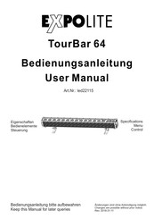 Expolite Tour-BAR 64 User Manual