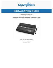 MyAmplifiers AT-7100 Installation Manual