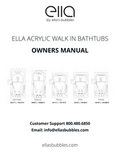 Ella's Bubbles Ultimate 93217 L Owner's Manual