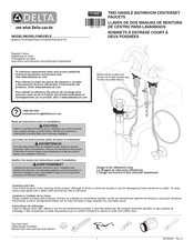 Delta LAHARA 2538-RBMPU-DST Manual