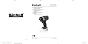 EINHELL TE-CI 18 Li BL Operating Instructions Manual