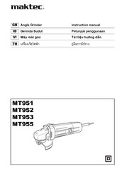 Maktec MT955 Instruction Manual