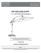 Home Decorators Collection YJAF052-C Use And Care Manual