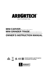 Arbortech MIN.FG.910.40 Owner's Instruction Manual