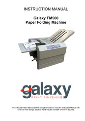 Galaxy FM500 Instruction Manual