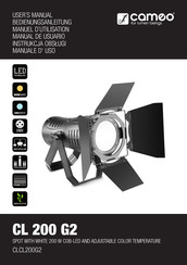 Cameo CLCL200G2 User Manual