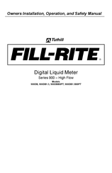 Tuthill FILL-RITE 900DB1.5BSPT Owners Installation, Operation, And Safety Manual