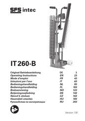 Sfs Intec IT260-B Manuals | ManualsLib