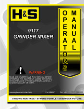 H&S 9117 Operator's Manual