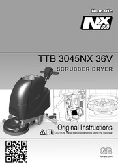 Numatic TTB 3045NX 36V Original Instructions Manual
