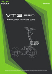 VOLTA VT3 PRO Introduction And User's Manual