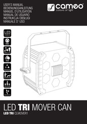 Cameo LED TRI CLMOVER1 User Manual