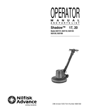 Nilfisk-Advance 56201102 Operator's Manual