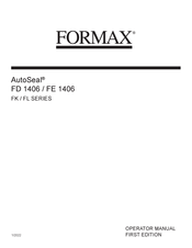 Formax AutoSeal FD 1406 Operator's Manual
