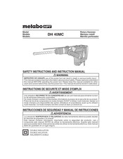 Metabo HPT DH 40MC Instruction Manual