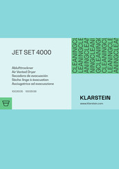 Klarstein JET SET 4000 Instructions Manual