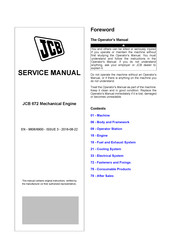 jcb 672 Service Manual