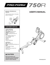 ICON Health & Fitness PRO-FORM 750R User Manual
