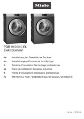Miele PDR 910 EL Installations Plan