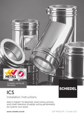 Schiedel ICS Installation Instructions Manual