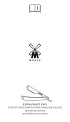 Muhle ENTHUSIAST PRO Operating Manual And Safety Instructions