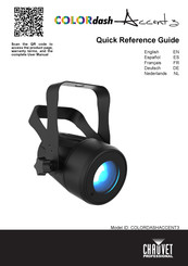 Chauvet Professional COLORDASHACCENT3 Quick Reference Manual