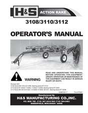 H&S 3110 Operator's Manual