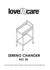 Love N Care SERENO RSC 30 Instructions Manual